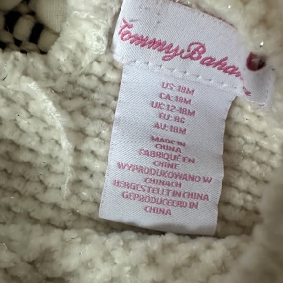 Tommy Bahama girls 18 month sweaters - Picture 3 of 3